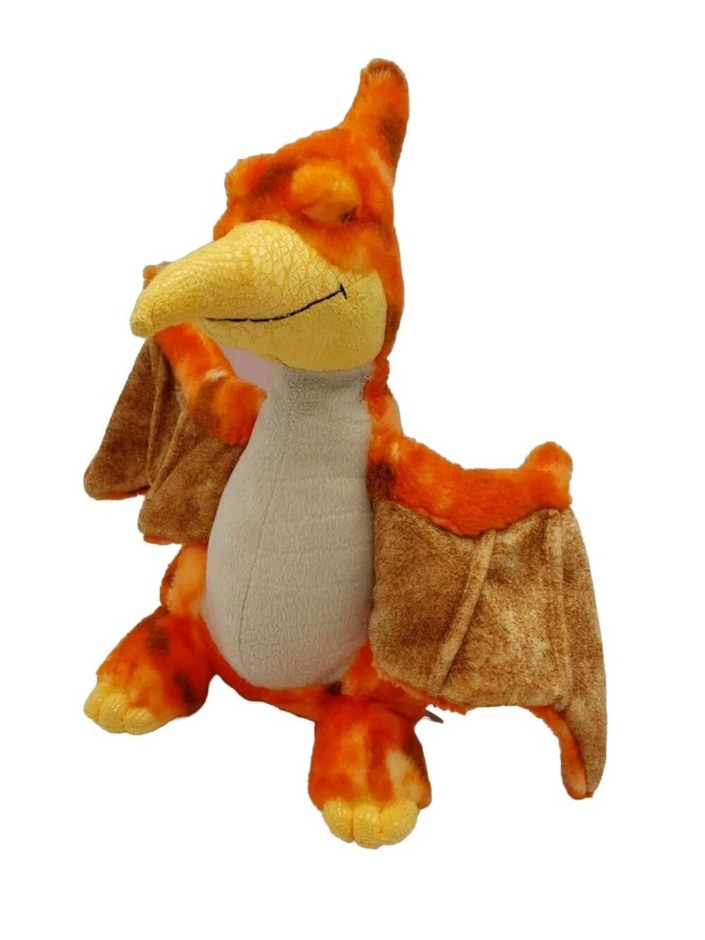 Aurora Pterodactyl Plush Flying Dinosaur 2016 Stuffed Orange Animal 12"